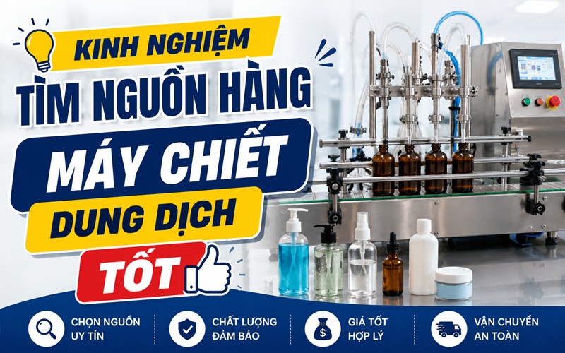 nguồn hàng máy chiết dung dịch