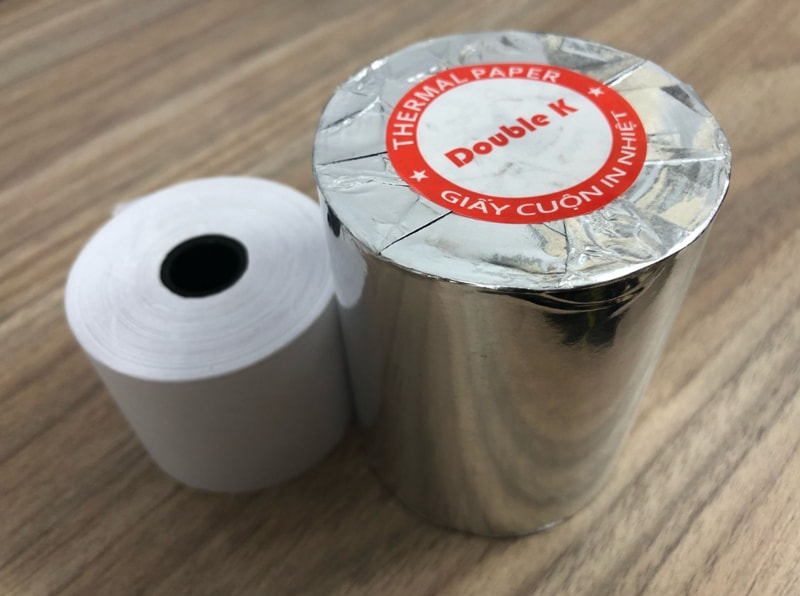 rủi ro khi nhập giấy in nhiệt