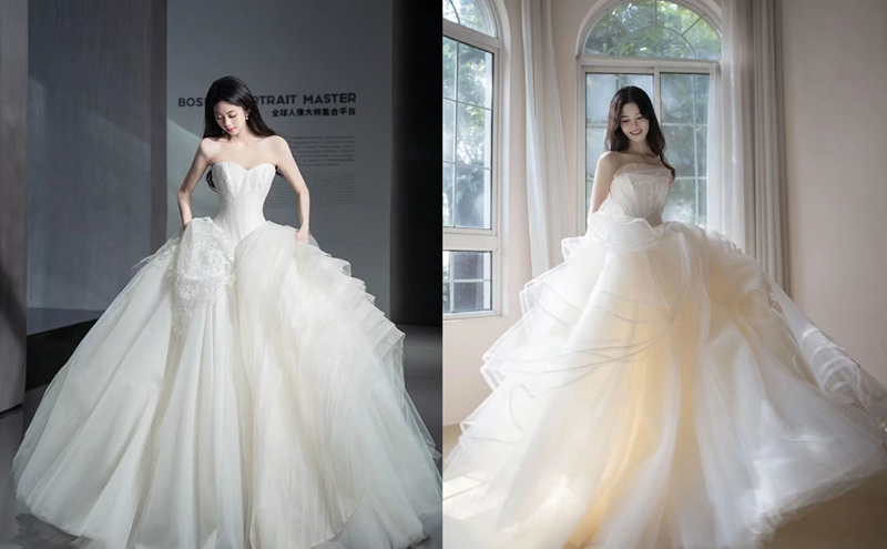váy công chúa xòe bồng