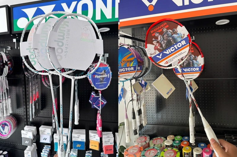 lưu ý khi nhập vợt cầu lông