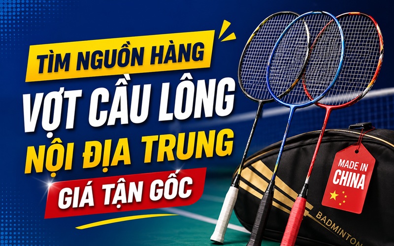 nguồn hàng vợt cầu lông